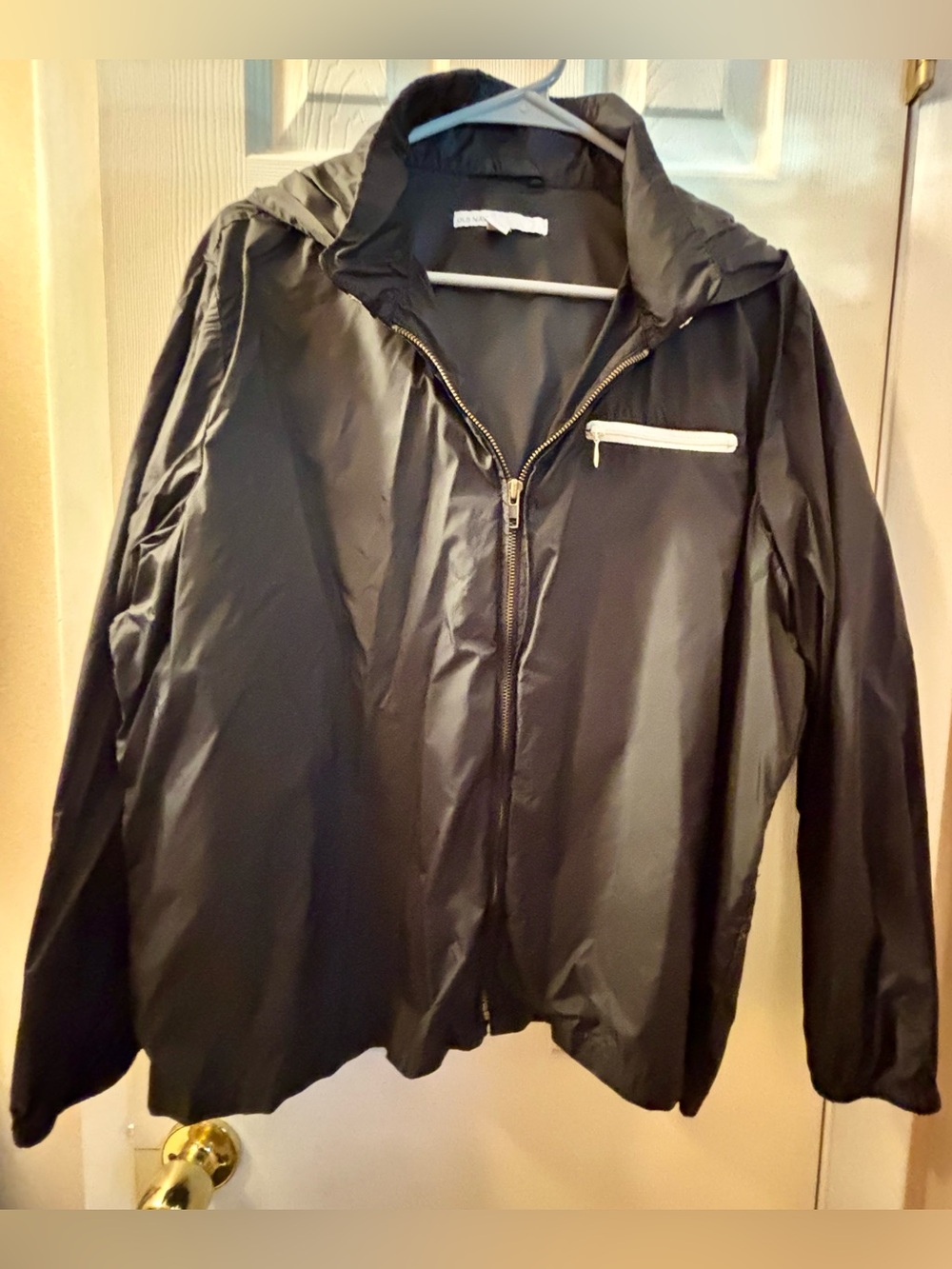 Women’s Lightweight Hooded Zip Jacket - Black